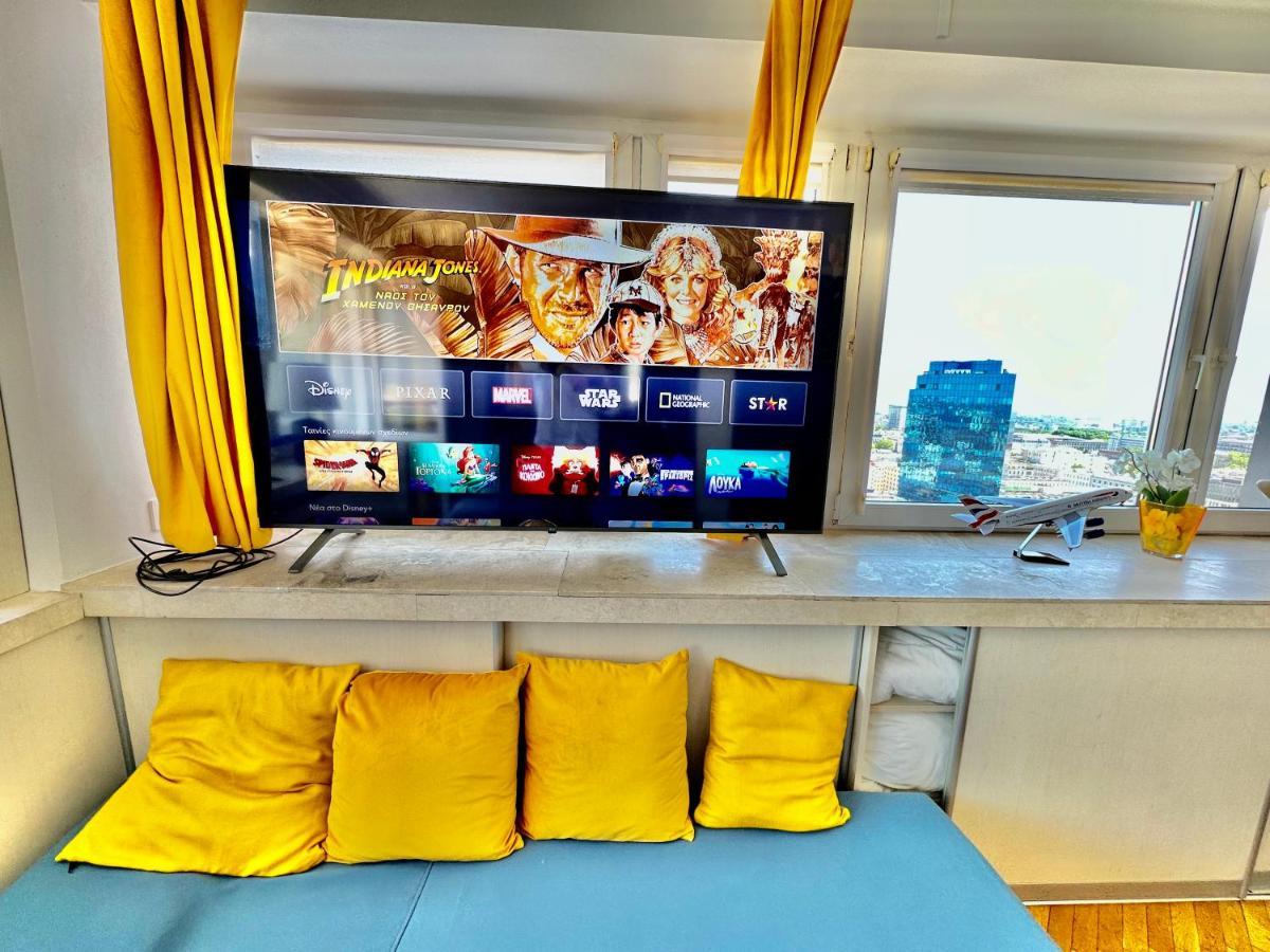 바르샤바 Sun Clima/Ac Metro X2 Fast Wifi 500 Mbs 70'Tv Netflix Appletv Hbo 아파트 외부 사진